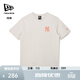 NEW ERA紐亦華MLB短袖T恤NY刺繡圓領(lǐng)男女2025秋季新款 14701228-白色 M