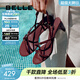 百麗（Belle）白百何同款華爾茲優(yōu)雅一字帶涼鞋女商場(chǎng)款綁帶高跟鞋3WS33BL5 酒紅色 36 (230mm)