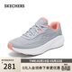 斯凱奇（Skechers）搖搖鞋女春季跑步鞋網(wǎng)面厚底緩震運動(dòng)舒適慢跑鞋休閑鞋129365