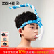 洲克（ZOKE）游泳呼吸管兒童專(zhuān)用zoke花色新款自由泳換氣水下訓練干式蛙泳裝備 藍色浪花 625501405-3 0;F