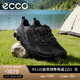 愛(ài)步（ECCO）運動(dòng)鞋男鞋 戶(hù)外徒步鞋輕便透氣跑步鞋男士休閑鞋厚底 驅動(dòng)820264 黑色82026451052 41