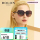 BOLON暴龍眼鏡女偏光太陽(yáng)鏡顯臉小高級感開(kāi)車(chē)戶(hù)外旅行墨鏡情人節禮物 BL5031C30框深紫紅漸進(jìn)/片紫漸進(jìn)
