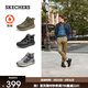 斯凱奇（Skechers）秋冬新款男鞋加絨高幫靴休閑運動(dòng)鞋棉鞋厚底戶(hù)外雪地靴211317 卡其色/KHK 42