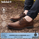 添柏嵐（Timberland）官方男鞋皮鞋防水透氣輕便休閑商務(wù)通勤|5550R 5550RW/深棕色 TB0 僅批次不同 41.5
