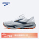 布魯克斯（BROOKS） ADRENALINE GTS 追嵐24 跑鞋男緩震透氣女運動(dòng)跑步鞋 男款 白色/深藍/云淡灰 41
