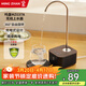 鳴盞智能自動(dòng)上水器可旋轉桶桌兩用無(wú)線(xiàn)充電桶裝水抽水器吸水泵壓水器 MZ037A黑（無(wú)線(xiàn)）