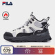 FILA 斐樂(lè )官方女鞋復古運動(dòng)鞋冬季中幫加絨休閑鞋