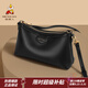 稻草人女士包包2026新款時(shí)尚百搭單肩包通勤大氣媽媽包38婦女節送老婆 黑色-B款