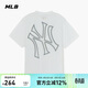 MLB短袖t恤女男運動(dòng)LOGO百搭休閑生日禮物3ATSB6453-50WHS-XL