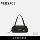 VERSACE/范思哲 【送禮】  女士Versace Tag保齡球單肩包 1B00V-黑色 小號
