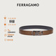 菲拉格慕（Ferragamo）男士GANCINI雙面可調式腰帶 0705614_C  _100 禮物送男友