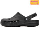 卡駱馳（CROCS）洞洞鞋貝雅男鞋夏季新款沙灘鞋透氣涼鞋情侶拖鞋一腳蹬穿脫女 10126-001/熱推（建議拍小一碼） 41 -42(260mm)