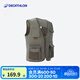 迪卡儂（DECATHLON）男裝馬甲戶(hù)外輕薄攝影背心夏天休閑多口袋釣魚(yú)網(wǎng)眼馬甲OVF 卡其灰 S