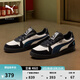 彪馬（PUMA）復古黑白透氣板鞋男女款新款秋冬休閑鞋INDOOR399869 白色-黑色-藍色-01 38