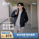 波司登25年冬季羽絨服男女情侶同款寬松短款休閑加厚連帽圓領(lǐng)送禮外套