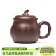 藏壺天下宜興紫砂杯純手工仿生泡茶杯帶蓋個(gè)人專(zhuān)用辦公杯茶具紫泥金瓜蓋杯 金瓜杯 320ml 320ml