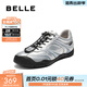 百麗（Belle）時(shí)尚德訓鞋女商場(chǎng)同款舒適戶(hù)外薄底休閑鞋3RT27CM5 銀色 36 (230mm)