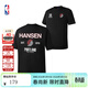 NBA楊瀚森球衣籃球服波特蘭開(kāi)拓者男女同款紀念T恤短袖上衣t恤 黑色(楊瀚森) L