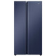海爾（Haier）盛宴618L對開(kāi)門(mén)冰箱黑金凈化一級能效風(fēng)冷無(wú)霜超大容量藍色BCD-618WGHSSEDBL國家補貼