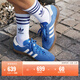 adidas「T頭鞋」STADT經(jīng)典時(shí)尚薄底運動(dòng)板鞋男女阿迪達斯三葉草   藍色/乳白色/紙板黃 (推薦女生選小半碼)   42