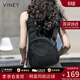 viney新款腰包包女包斜挎包品牌單肩貝殼包生日禮物送女友老婆 【極夜黑】實(shí)用高檔輕奢牛津布包