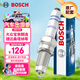 博世（BOSCH）標準型火花塞5520四支大眾寶來(lái)朗逸捷達桑塔納速騰朗行POLO高爾夫
