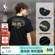 NBA官方詹姆斯/哈登榮譽(yù)之王系列夏季運動(dòng)休閑寬松版T恤男純棉短袖 勒布朗詹姆斯T恤 M