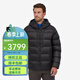 巴塔哥尼亞（Patagonia）男士Fitz Roy 800蓬羽絨服秋冬戶(hù)外連帽防寒服 85500 BLK黑色 XL