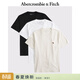 Abercrombie & Fitch經(jīng)典小麋鹿圖案棉質(zhì)3件組合套裝短袖T恤26春夏男裝124-6033 淺色多色 M (180/100A)