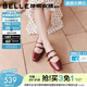 百麗（Belle）珍妮女孩雙條帶瑪麗珍鞋女2026春新商場(chǎng)真皮淺口單鞋BR4F3AQ6預售 酒紅色 37 (235mm)