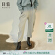 日著(zhù)原創(chuàng  )設計2024年春季新款寬松顯瘦高腰束腳運動(dòng)休閑哈倫衛褲女 liu liu藍 XL