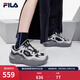 FILA斐樂(lè )跑步鞋男鞋女鞋情侶鞋掠奪者 2休閑鞋慢跑運動(dòng)鞋 【女款】黑/南極灰-BA 39
