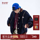 BJHG不計后果棒球夾克棉服女裝冬季2025新款美式休閑防寒服棉衣外套男 球帽青 L