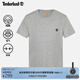 添柏嵐（Timberland）官方男裝短袖T恤戶(hù)外休閑簡(jiǎn)約修身透氣A2EKJ A2EKJ052/中麻灰色 L (180/92A)