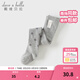 戴維貝拉（DAVE＆BELLA）兒童連褲襪春季新款女童打底褲小童連腳襪子休閑女寶寶長(cháng)襪 灰色【DB3253955】 5-6歲 120cm（建議身高110-120cm）