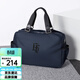 高爾夫（GOLF）旅行包男士手提包大容量防潑水干濕分離健身包出差行李包旅游包 深藍色