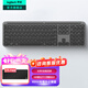 羅技（Logitech）K950無(wú)線(xiàn)藍牙鍵盤(pán) 雙模靜音鍵盤(pán)辦公鍵盤(pán)薄膜筆記本電腦Mac平板ipad鍵盤(pán) 108鍵全尺寸家用超薄便攜 石墨黑