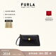 芙拉（FURLA）【禮物】SFERA SOFT羊皮迷你女士小方包單肩斜挎包手提包 黑色