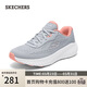 斯凱奇（Skechers）搖搖鞋女春季跑步鞋網(wǎng)面厚底緩震運動(dòng)舒適慢跑鞋休閑鞋129365