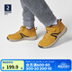 迪卡儂兒童運動(dòng)鞋秋款小學(xué)生中大童男童鞋子潮真皮女童童鞋feel 淺棕色 37