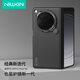 耐爾金OPPO Find N6手機殼磁吸全包鏡頭保護鏡蓋支架殼磨砂防滑防摔保護套鏡頭防刮輕薄商務簡約男 【磨砂Prop】黑色磁吸版