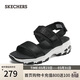 斯凱奇（Skechers）涼鞋女士春季厚底休閑運動(dòng)女鞋百搭舒適外穿軟底沙灘鞋119853