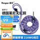 揚仕（Yongse）揚仕 紫羅蘭多功能耳機升級線(xiàn)無(wú)氧銅鍍銀適用鐵三角A2DC mmcx 水月雨0.78  ie100pro n5005支持訂 4.4平衡 0.78-ea500/蘭/水月雨/sg01