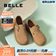 百麗（Belle）女鞋子復古厚底全包勃肯鞋休閑樂(lè )福鞋D4V1DAM5 棕色 37 (235mm)