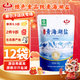 察爾汗青海湖鹽400g*12袋【未加碘綠色食品】無(wú)抗結劑食用鹽