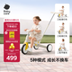 babycare兒童三輪車(chē)寶寶遛娃神器腳踏車(chē)多功能手推車(chē)1車(chē)5用周歲禮物微光鈦