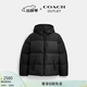 蔻馳（COACH）奧萊男士拼色羽絨夾克羽絨服外套冬季戶(hù)外保暖 黑色 XL