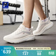 FILA【柔云2代5公里路跑鞋】斐樂(lè )官方女鞋舒適輕便跑步鞋2024夏運動(dòng)鞋 氣流白-JS 38