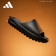 阿迪達斯（adidas）運動(dòng)型格系列 男女 ADILETTE LUMIA 拖鞋 JP9580 黑色 44.5