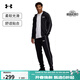安德瑪（Under Armour）春夏Tracksuit男子寬松運動(dòng)休閑套裝1390152 黑色001 XXL